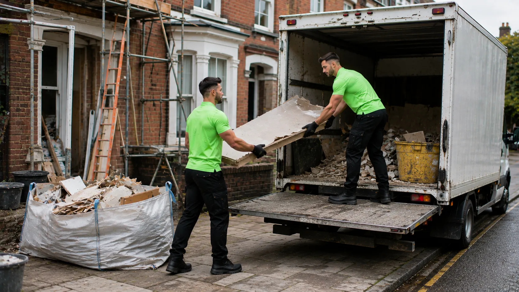 Builders and renovation waste removal in Clapham