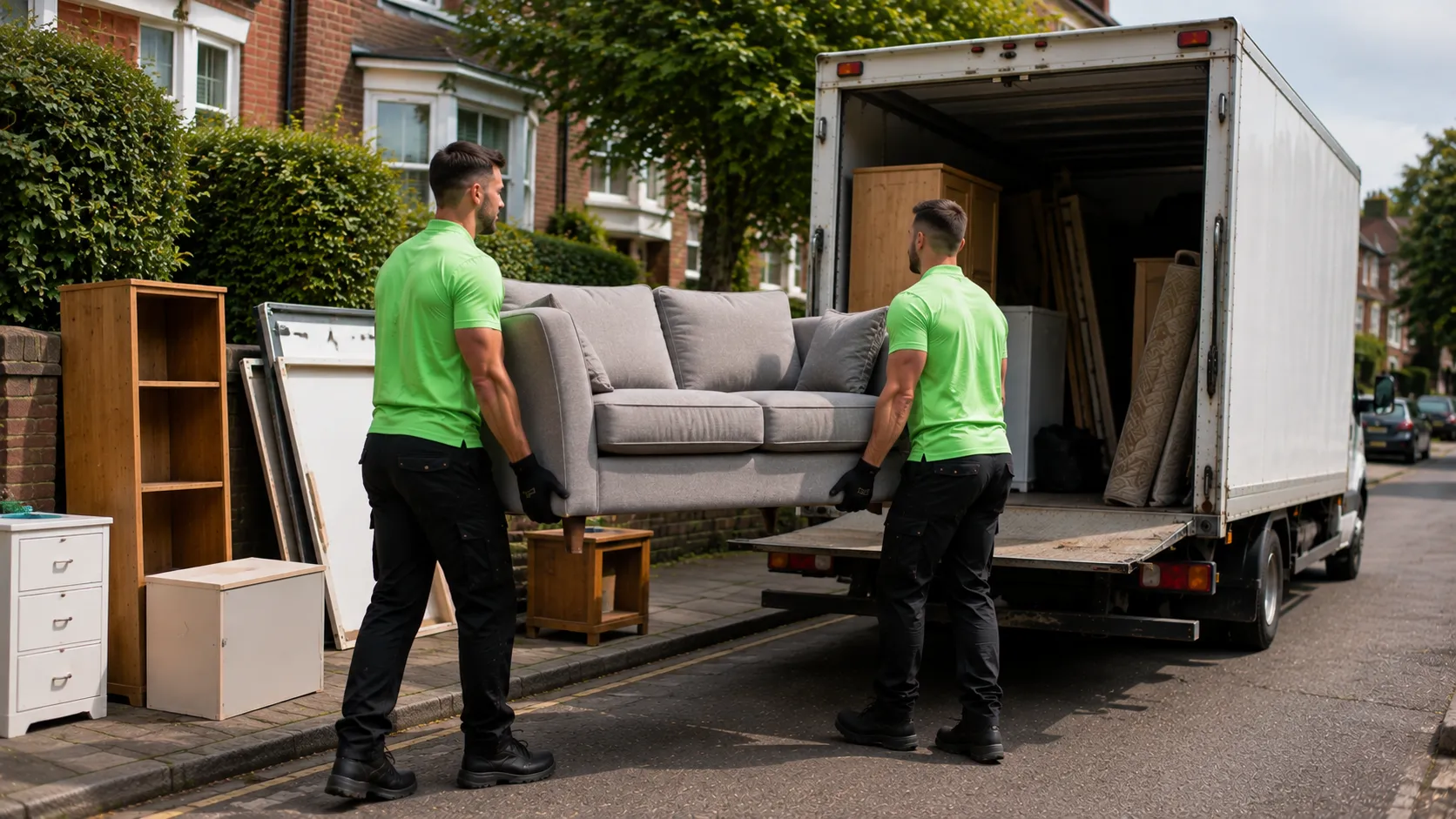 Furniture and bulky item collection in Clapham
